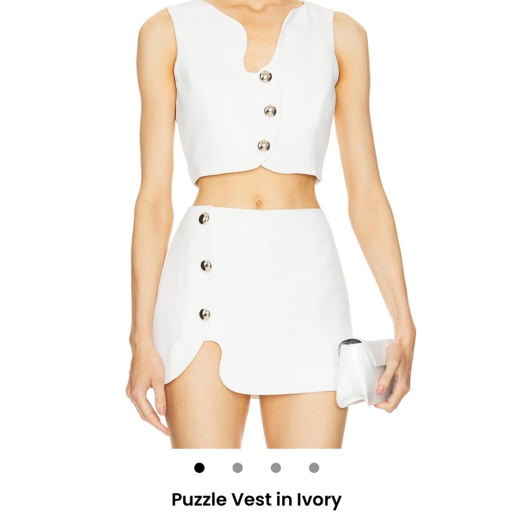 Amanda Uprichard Puzzle Vest & Skort
